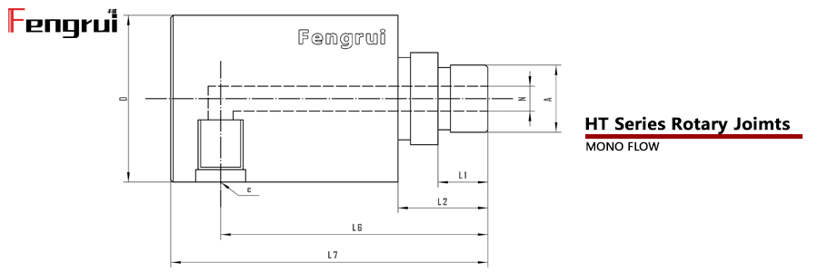 真空旋轉(zhuǎn)接頭外形圖紙尺寸